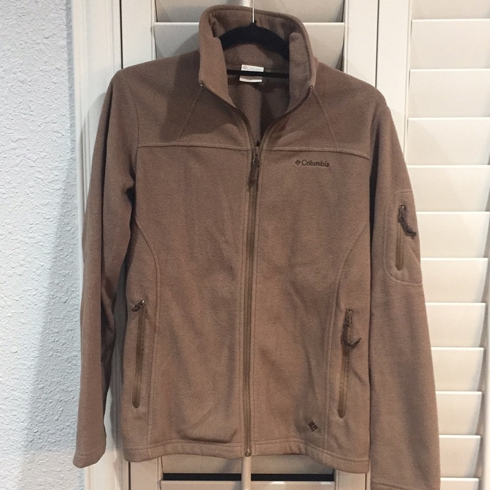 Columbia | Taupe Fleece Jacket